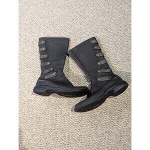 Merrell Captiva Launch 2 Waterproof Boots 7.5 Gray Drizzle Leather Zip Outdoor